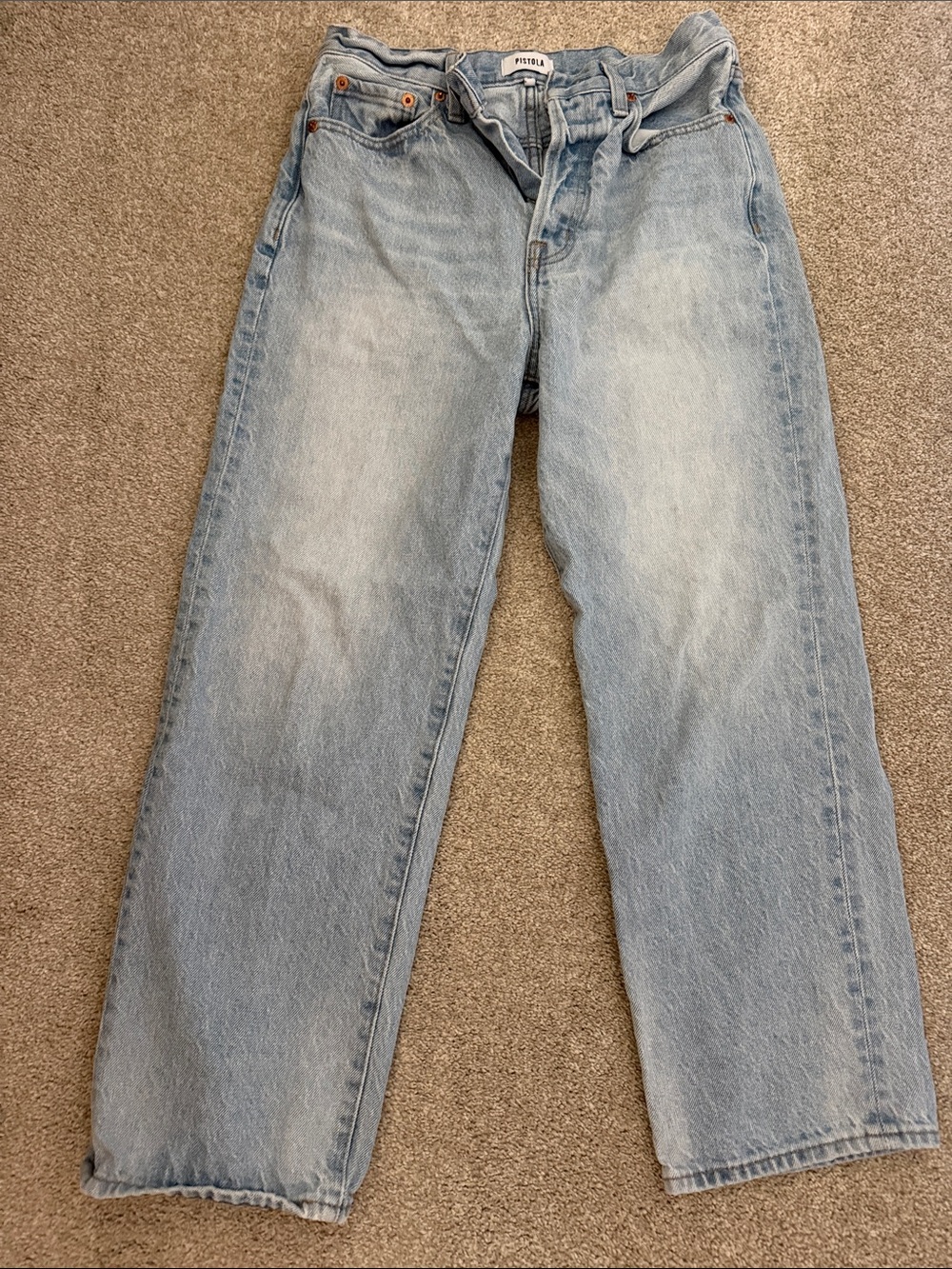 Pistola Cassie Crop Jeans